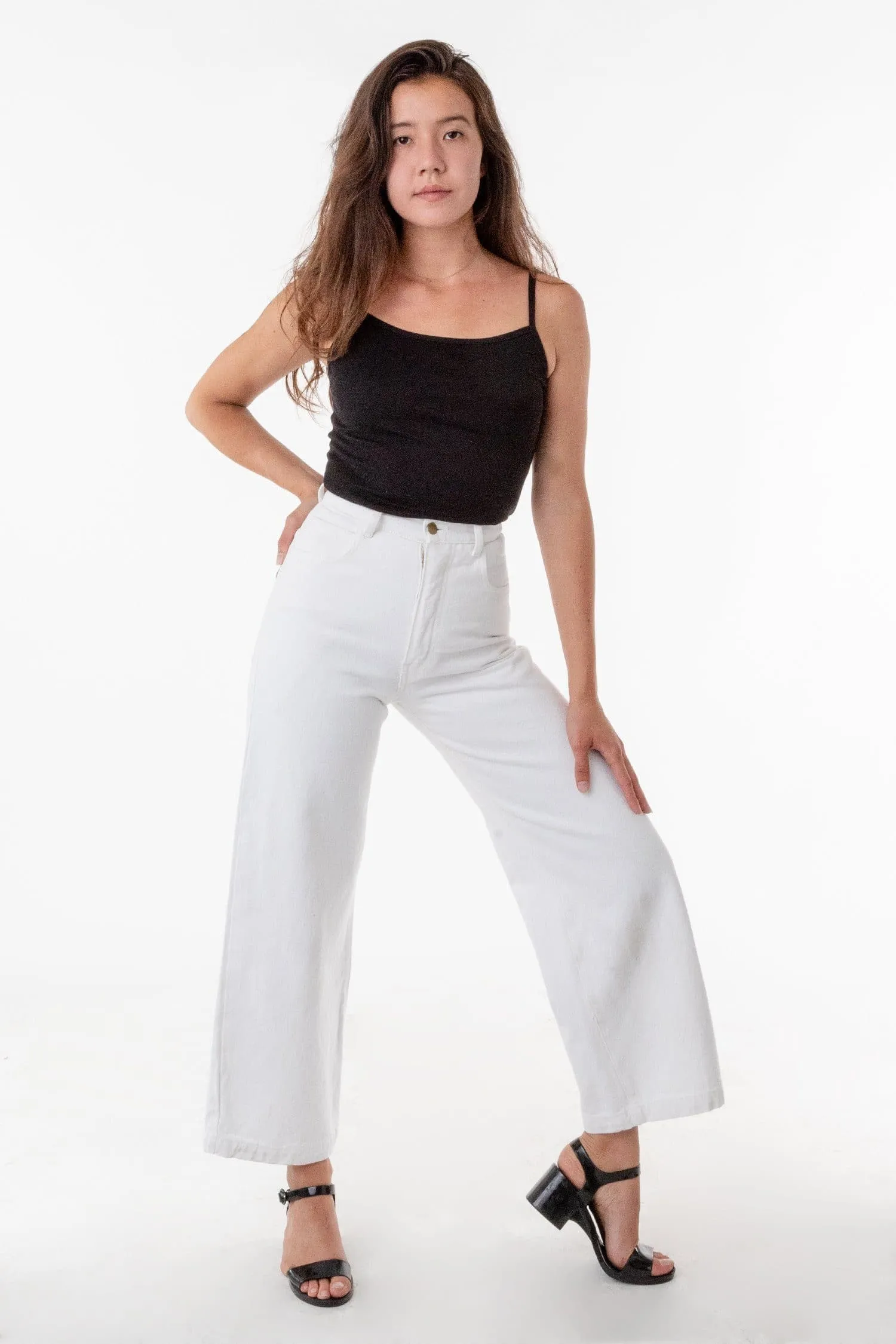 RBDW09GD - High Waisted Wide Leg Jean sold by los angeles apparel product image thumbnail 5
