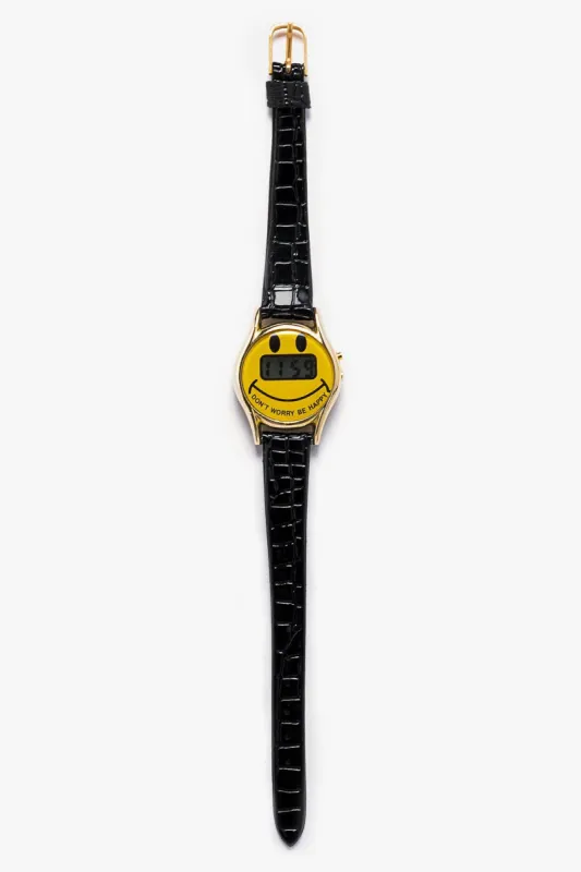 WCHRDWW - Don't Worry Be Happy Women's Watch sold by los angeles apparel