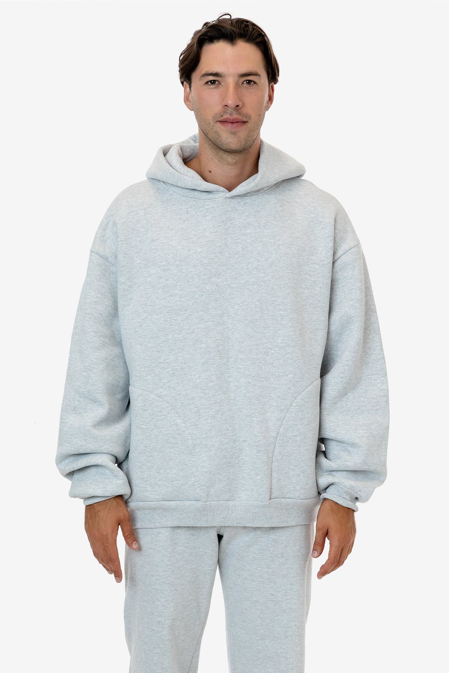 HFX-409 - 14oz. Heavy Fleece Wide Hoodie sold by los angeles apparel product image thumbnail 2