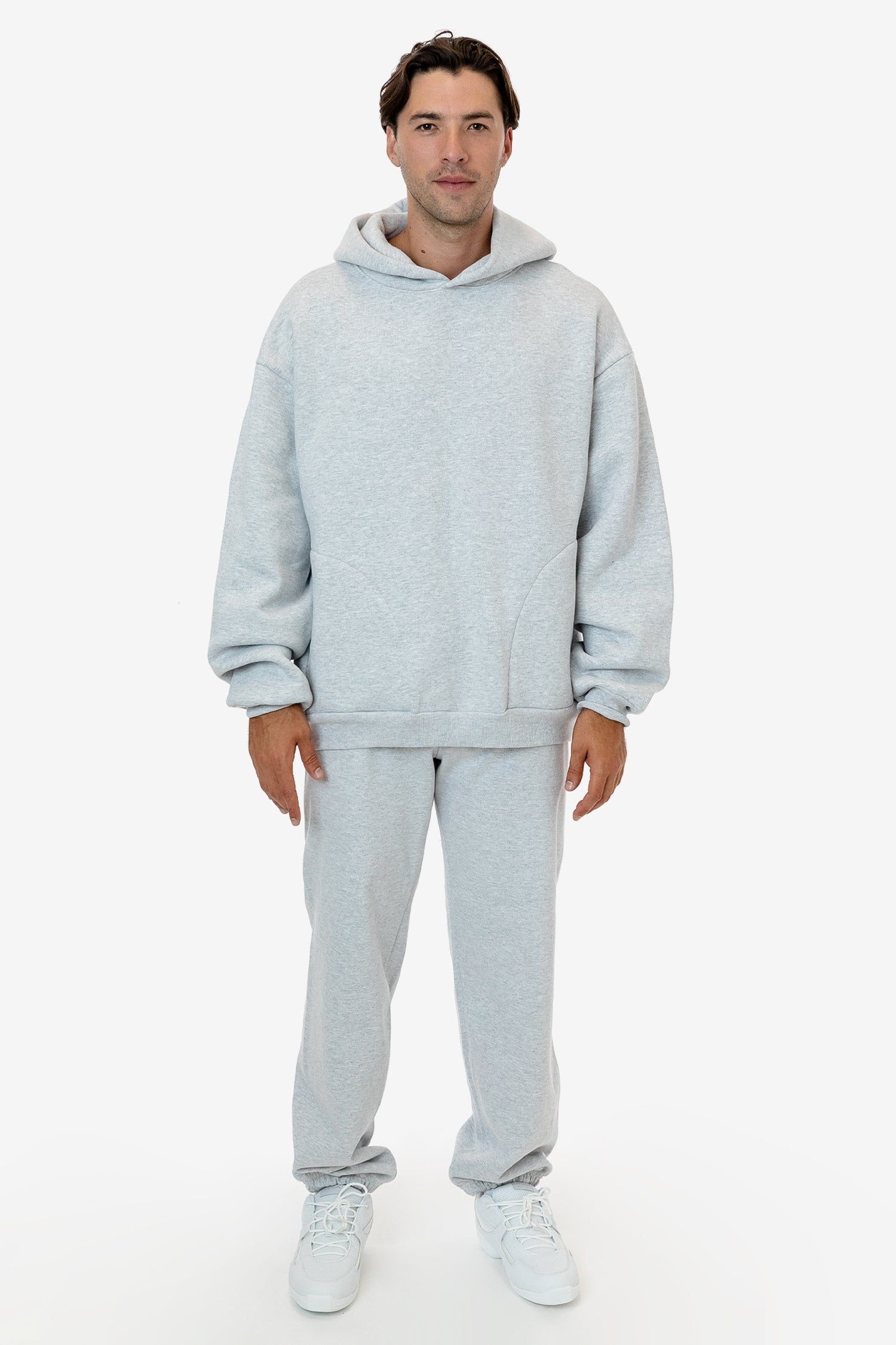 HFX-409 - 14oz. Heavy Fleece Wide Hoodie sold by los angeles apparel product image thumbnail 5