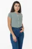 RFK47GD - Cotton Raglan Short Sleeve Cropped Sweater sold by los angeles apparel