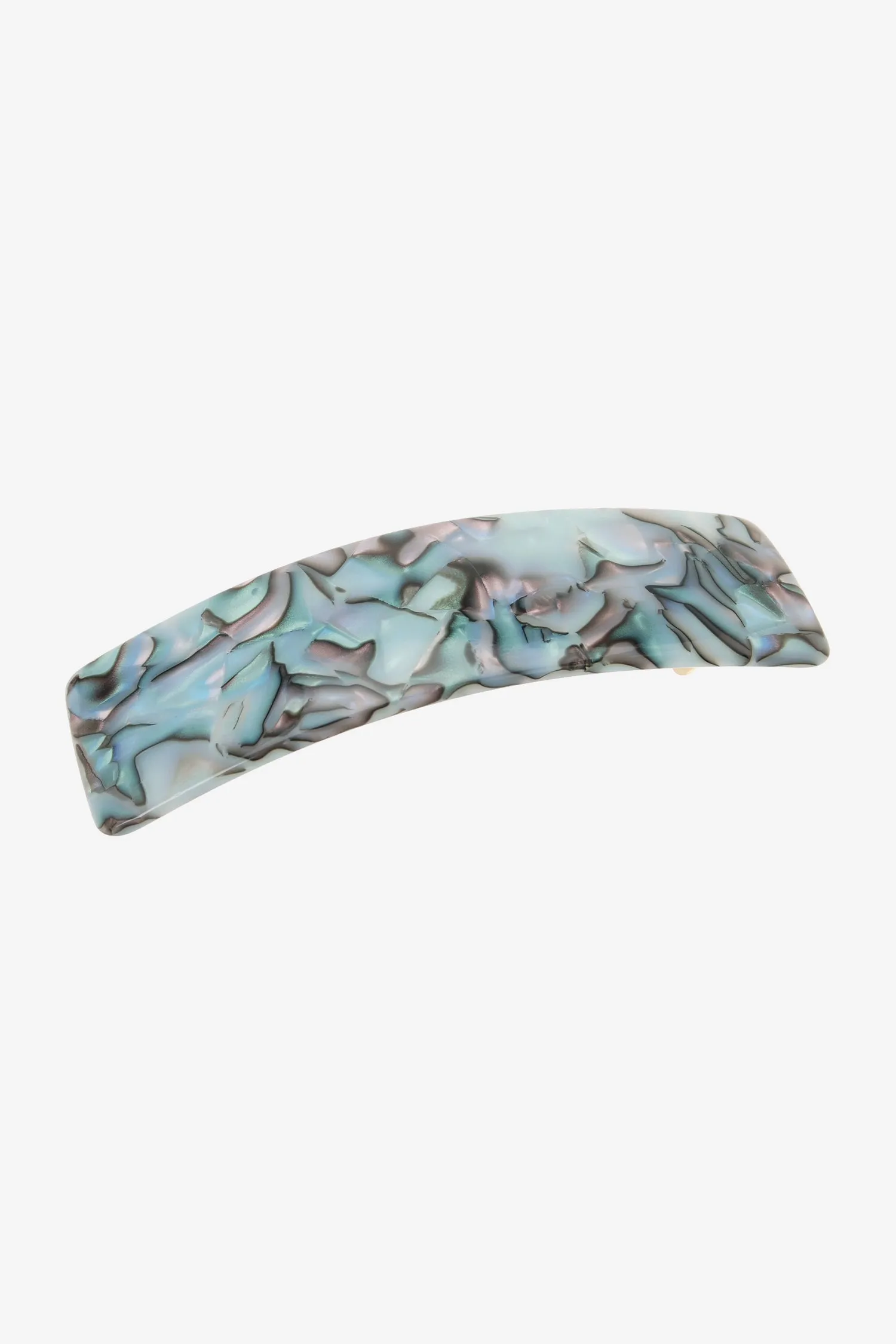 RHAC031 - Large Rectangle Barrette sold by los angeles apparel product image thumbnail 5
