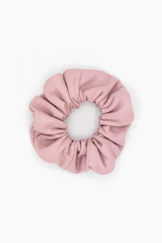 RLHSCRUNCH - Leather Scrunchie sold by los angeles apparel