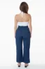 RDNW09 - High Waisted Wide Leg Denim Jean sold by los angeles apparel
