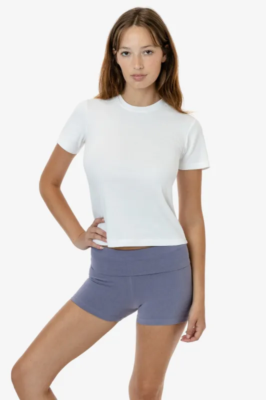 R4310 - Crew Neck Baby Tee made by los angeles apparel