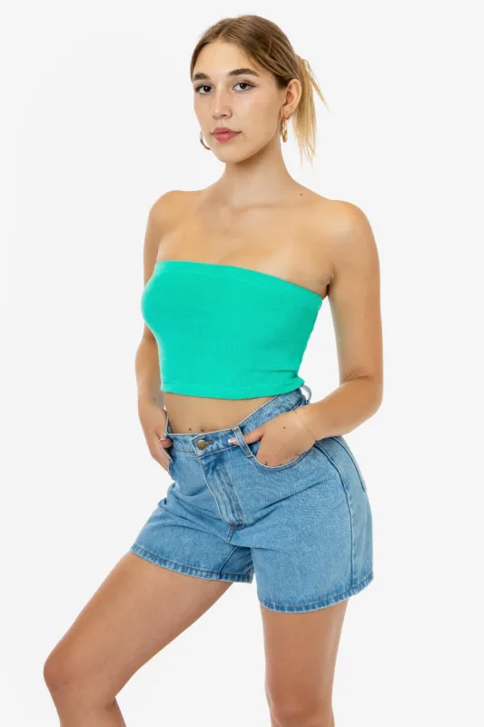 RLT3293 - Loop Terry Tube Top sold by los angeles apparel
