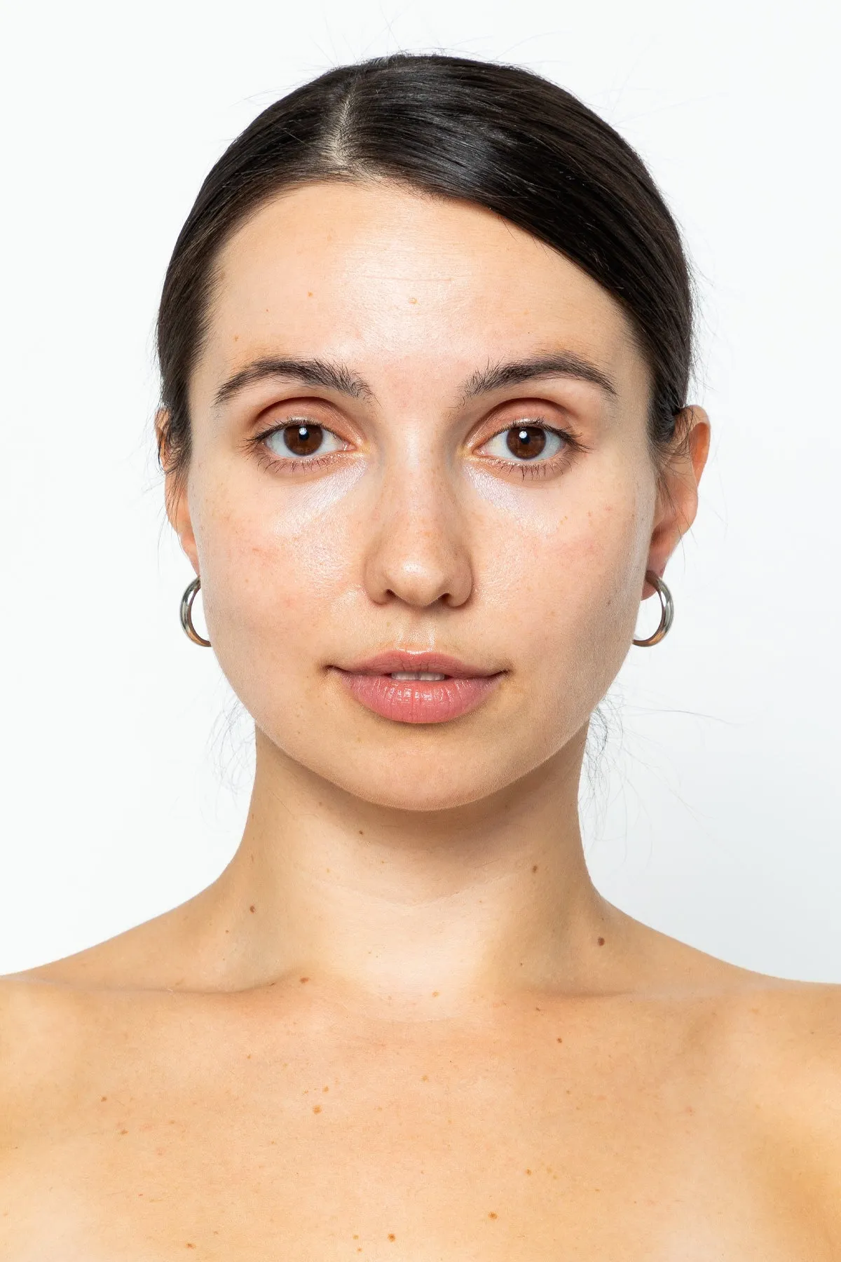 JWL34HE - Classic Hoop Earrings sold by los angeles apparel product image thumbnail 3