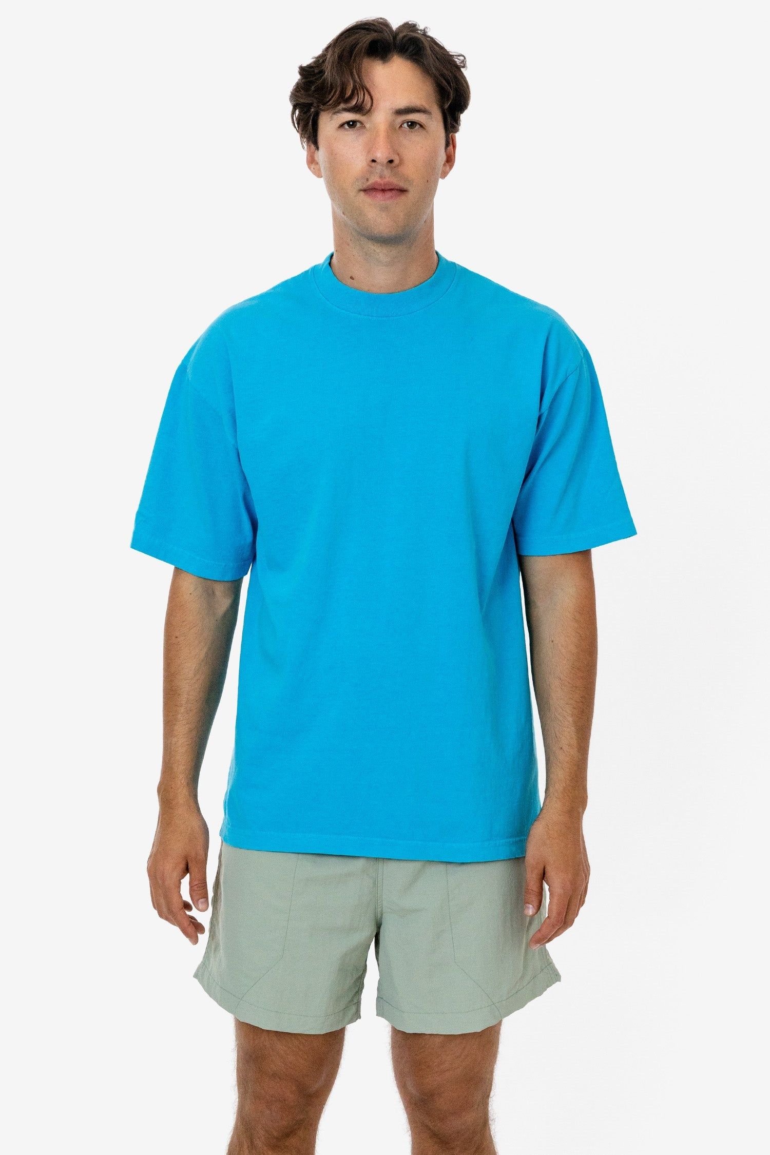 1801NEON - 6.5oz Garment Dye Crew Neck T-Shirt (NEONS) sold by los angeles apparel product image thumbnail 2