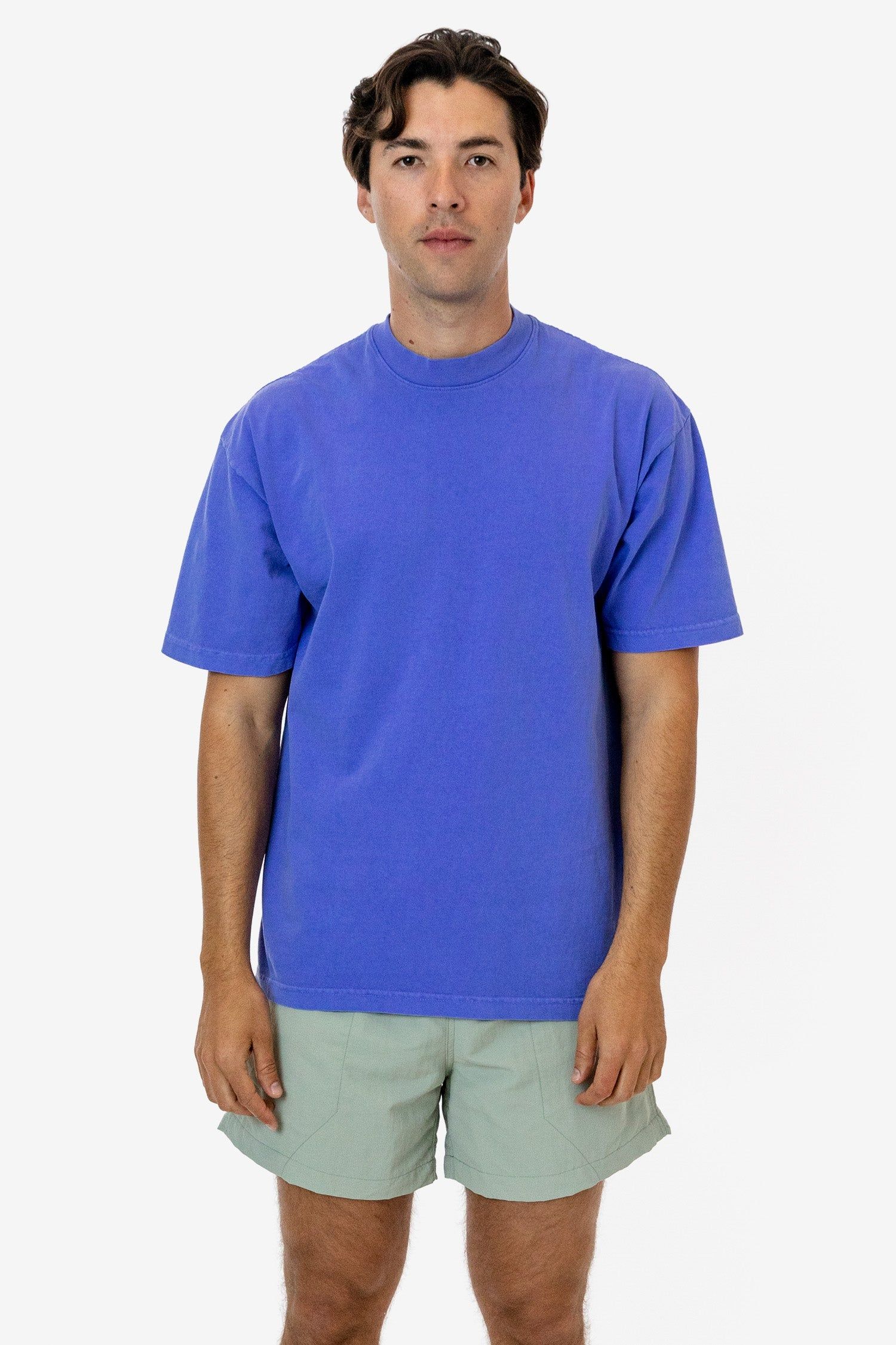 1801NEON - 6.5oz Garment Dye Crew Neck T-Shirt (NEONS) sold by los angeles apparel product image thumbnail 6