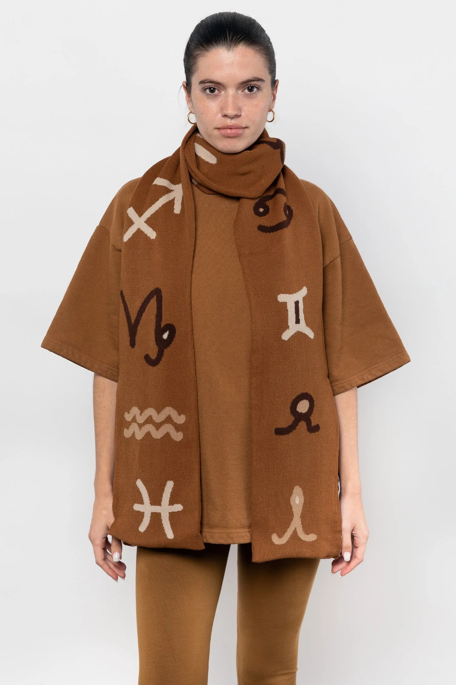 JQSCARF03 - Zodiac Scarf sold by los angeles apparel product image thumbnail 2