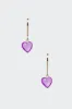JWLJH - Jelly Heart Drop Earrings sold by los angeles apparel