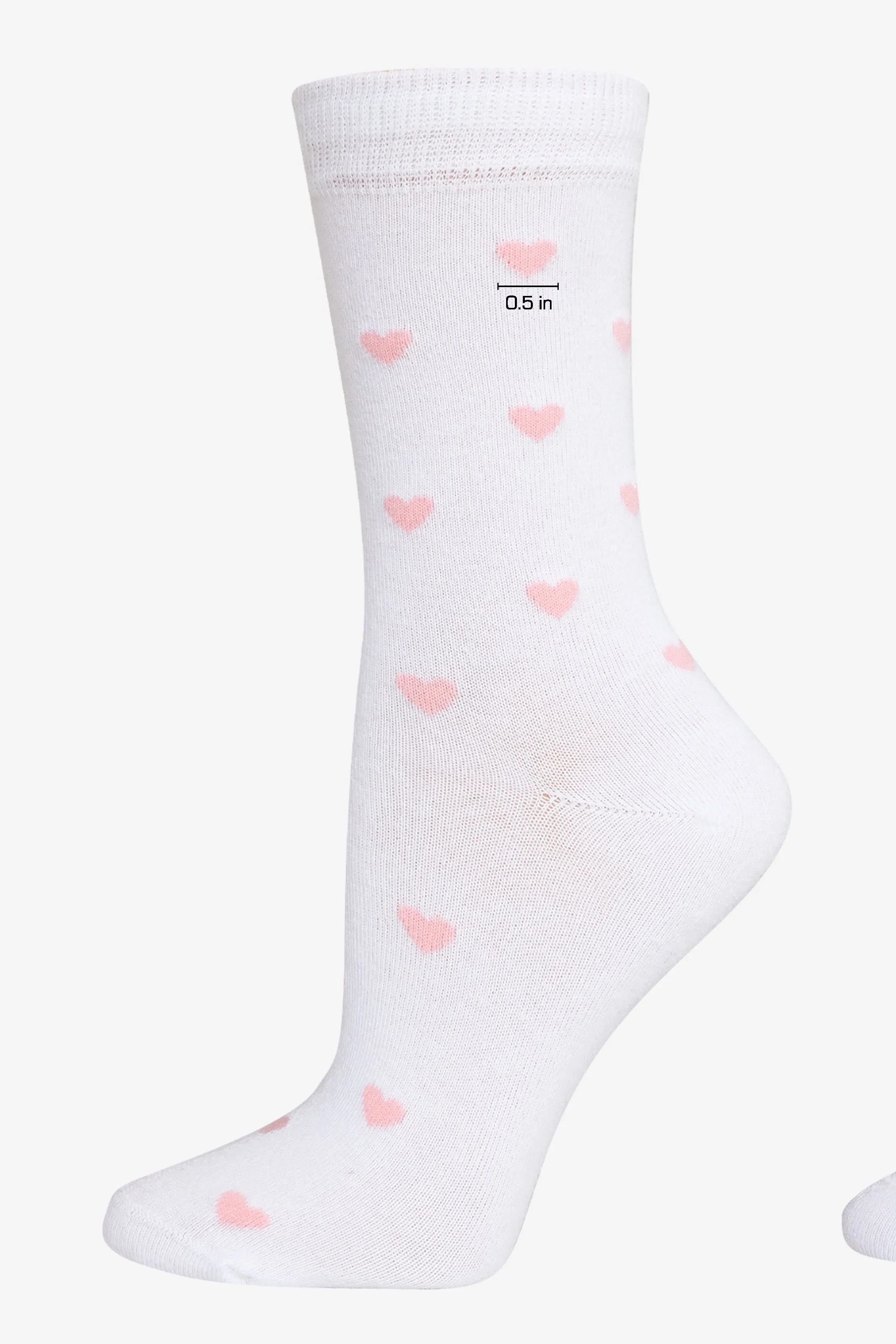 HRTSOCK-4PK - Heart Sock 4 Pack sold by los angeles apparel product image thumbnail 5