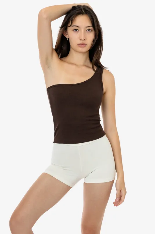 43089 - Baby Rib One Shoulder Top sold by los angeles apparel