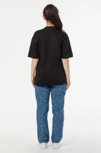 2017MN Unisex - 6.0oz Mock Crew Neck Heavy Combed Cotton T-Shirt sold by los angeles apparel