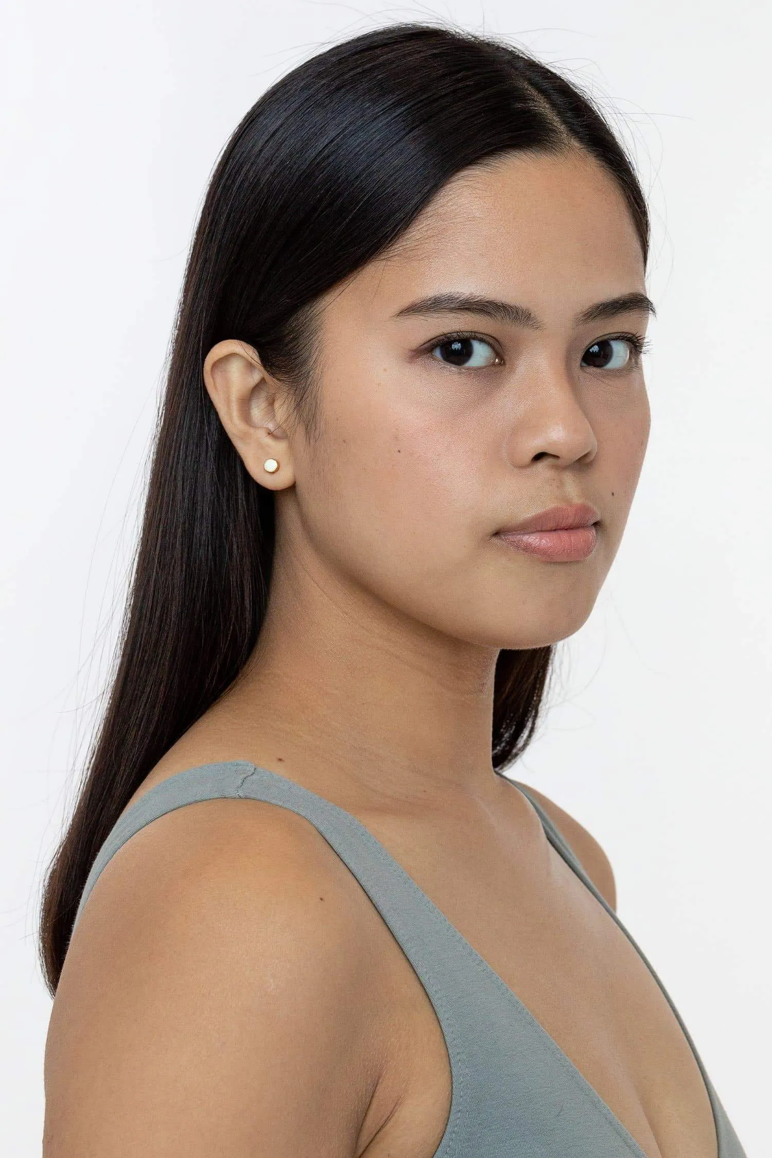 EARES35 - 3.5mm Enamel Stud Earrings sold by los angeles apparel