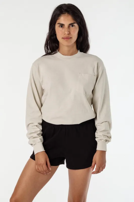 1810GD Unisex - Long Sleeve Garment Dye Pocket T-Shirt sold by los angeles apparel