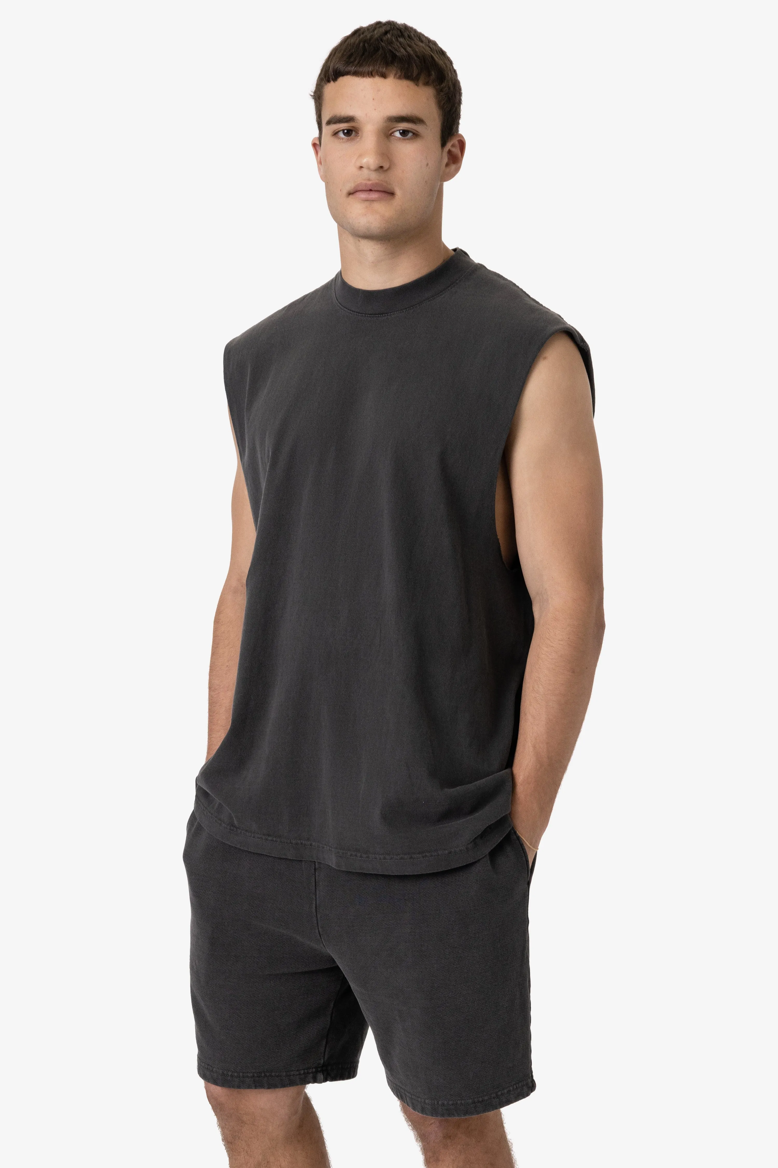 1865GD - 6.5oz Garment Dye Sleeveless Tee sold by los angeles apparel