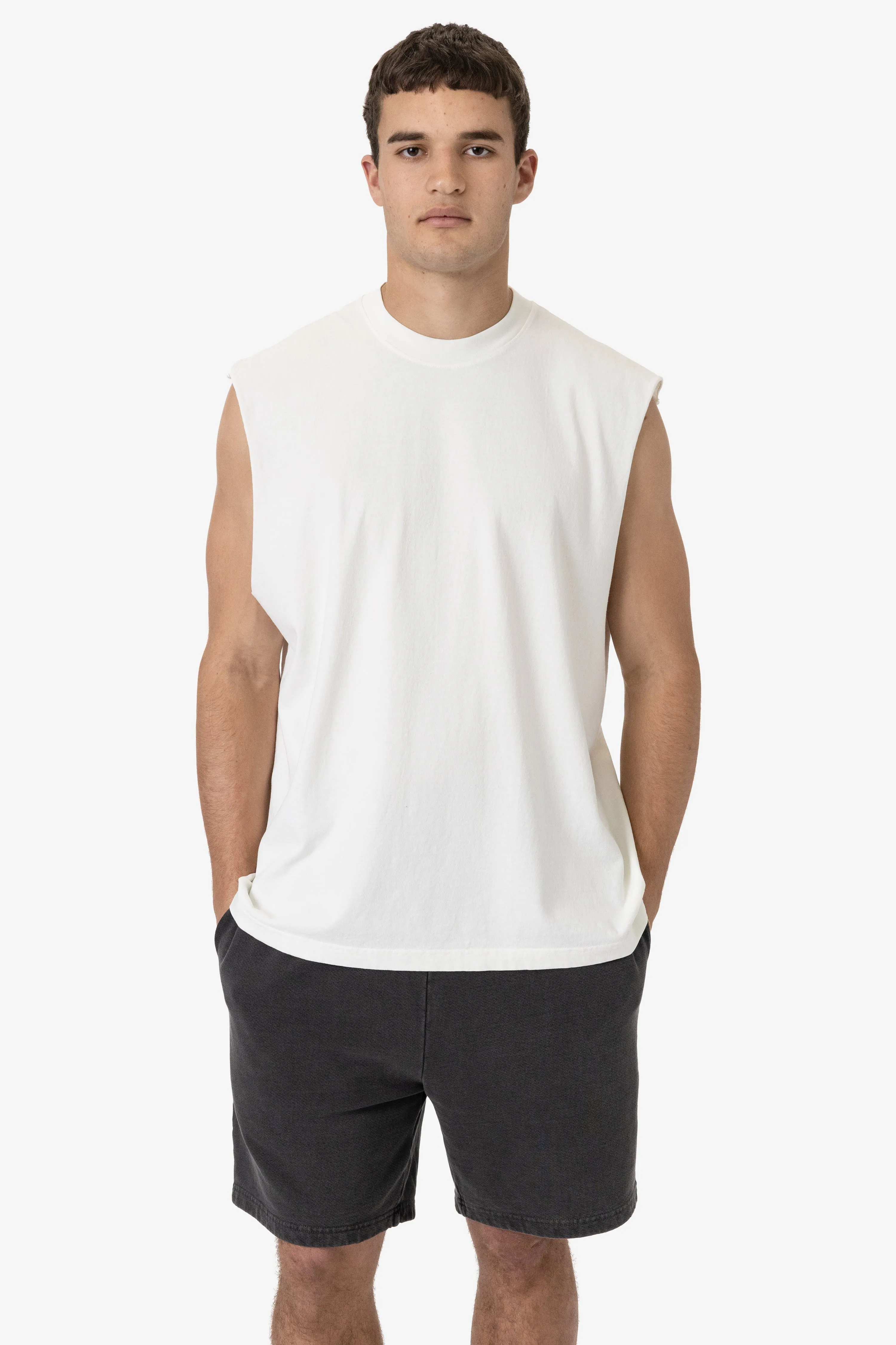 1865GD - 6.5oz Garment Dye Sleeveless Tee sold by los angeles apparel product image thumbnail 2