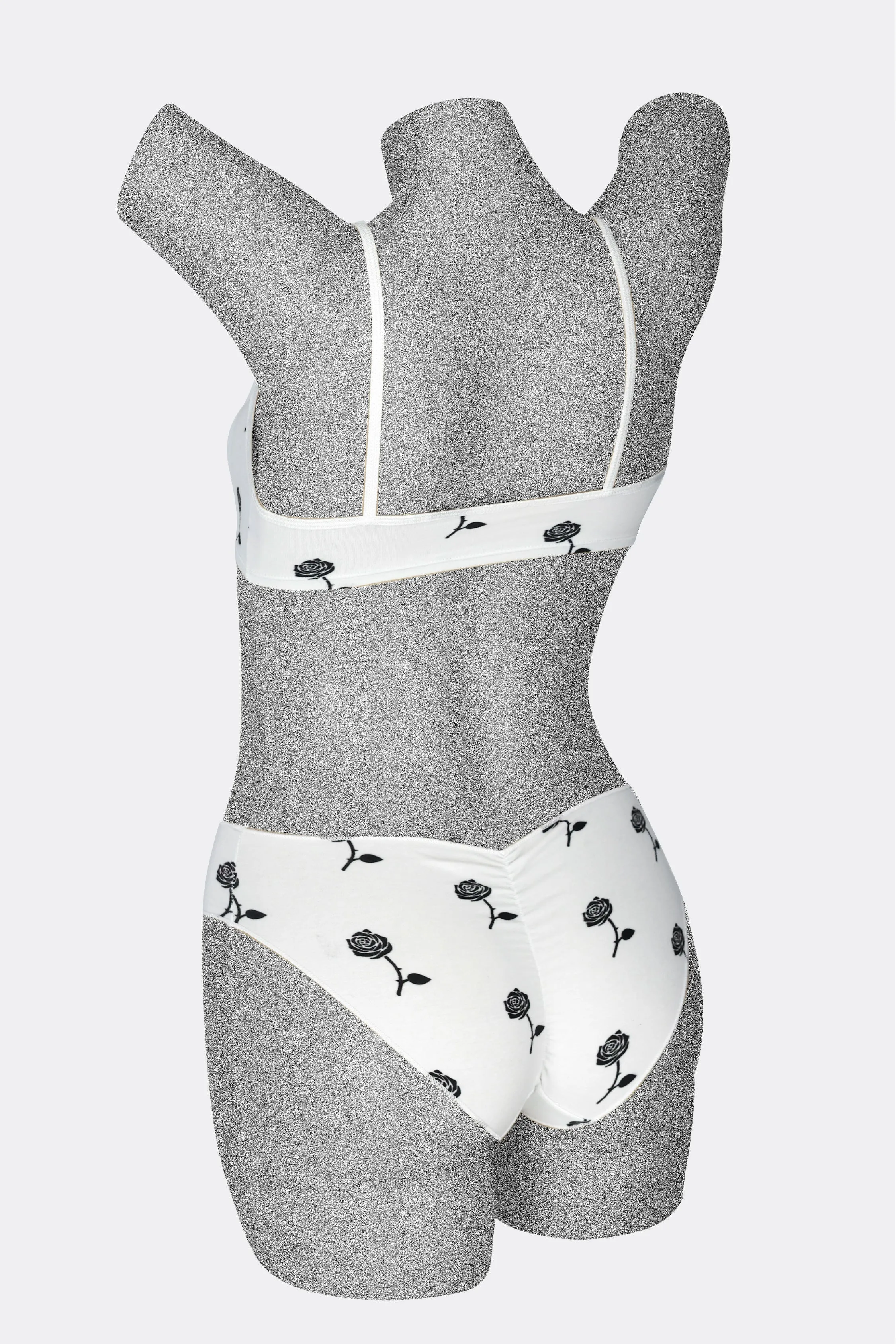 83008P - Printed Ruched Back Panty sold by los angeles apparel product image thumbnail 4