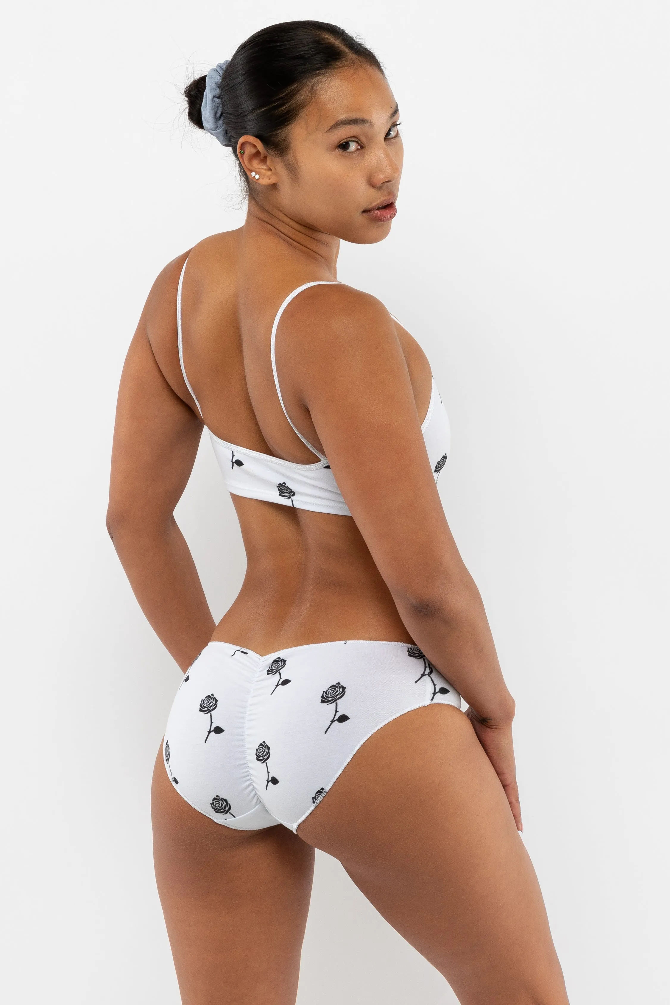 83008P - Printed Ruched Back Panty sold by los angeles apparel product image thumbnail 2