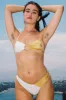 RNT509 - The Ophelia 2-Tone Ring Bikini Bottom sold by los angeles apparel