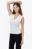 FF366 - Poly Cotton Sleeveless V Neck sold by los angeles apparel