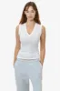 FF366 - Poly Cotton Sleeveless V Neck sold by los angeles apparel