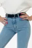RSALBT03 - Unisex Round Buckle Leather Belt sold by los angeles apparel