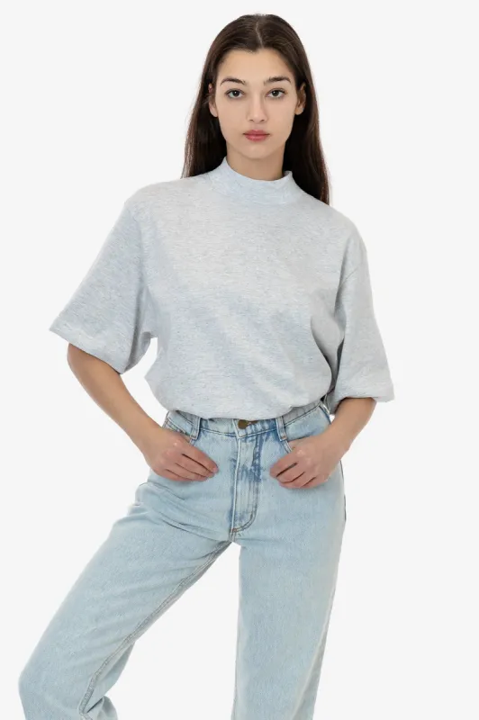 1825GD Unisex - Oversized Short Sleeve High Mockneck T-shirt sold by los angeles apparel