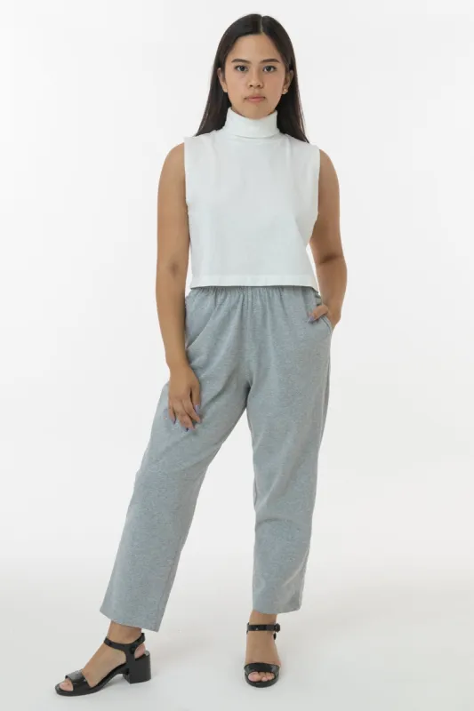 1215GD - Heavy Jersey Garment Dye Casual Pants Heather Grey sold by los angeles apparel