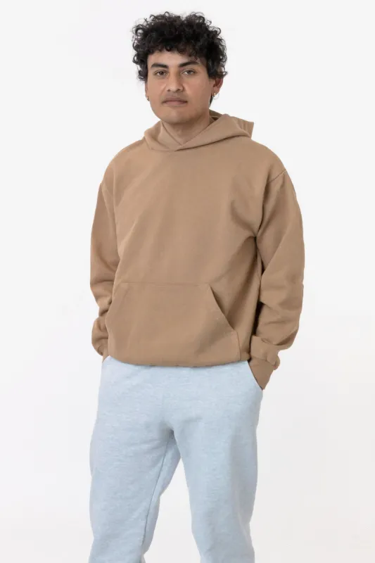 HF09GD - Garment Dye 14oz. Heavy Fleece Hooded Pullover Sweatshirt (New & Now) sold by los angeles apparel