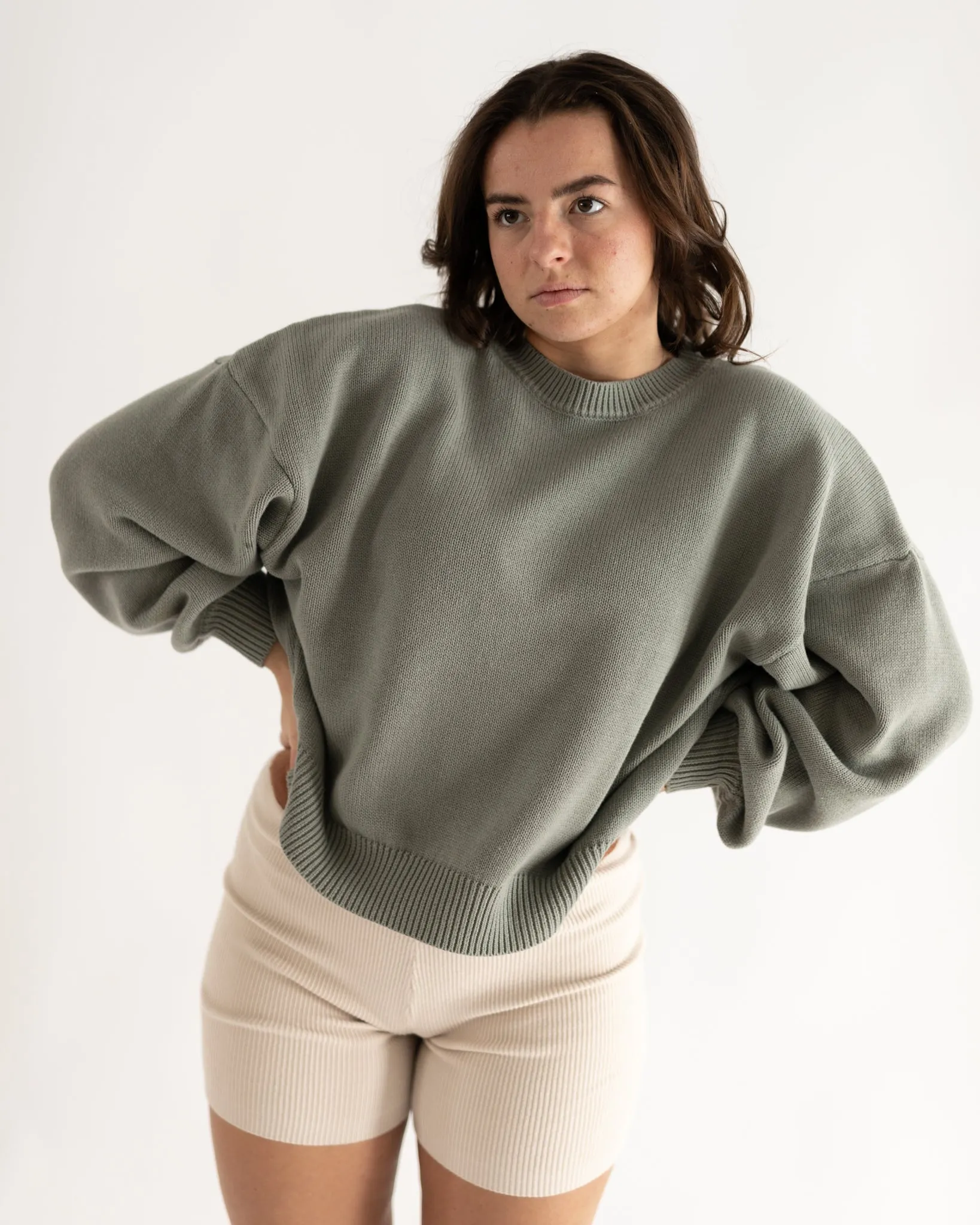 cotton knit pullover sold by Kindly product image thumbnail 4