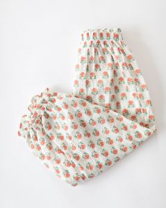 flower wide pant sold by Kindly