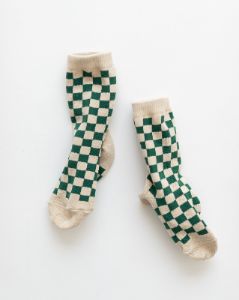 checker board socks sold by Kindly