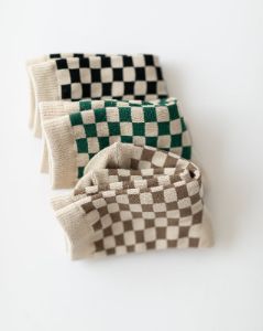 checker board socks sold by Kindly