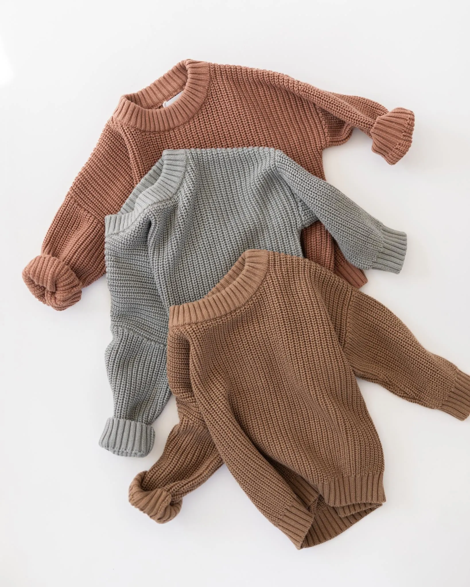 chunky knit pullover sold by Kindly