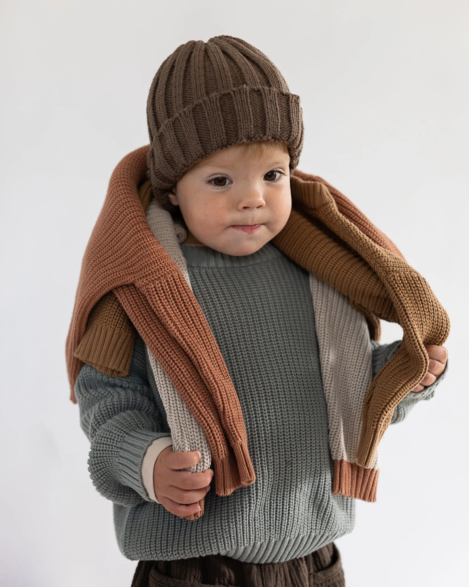 chunky knit pullover sold by Kindly product image thumbnail 2