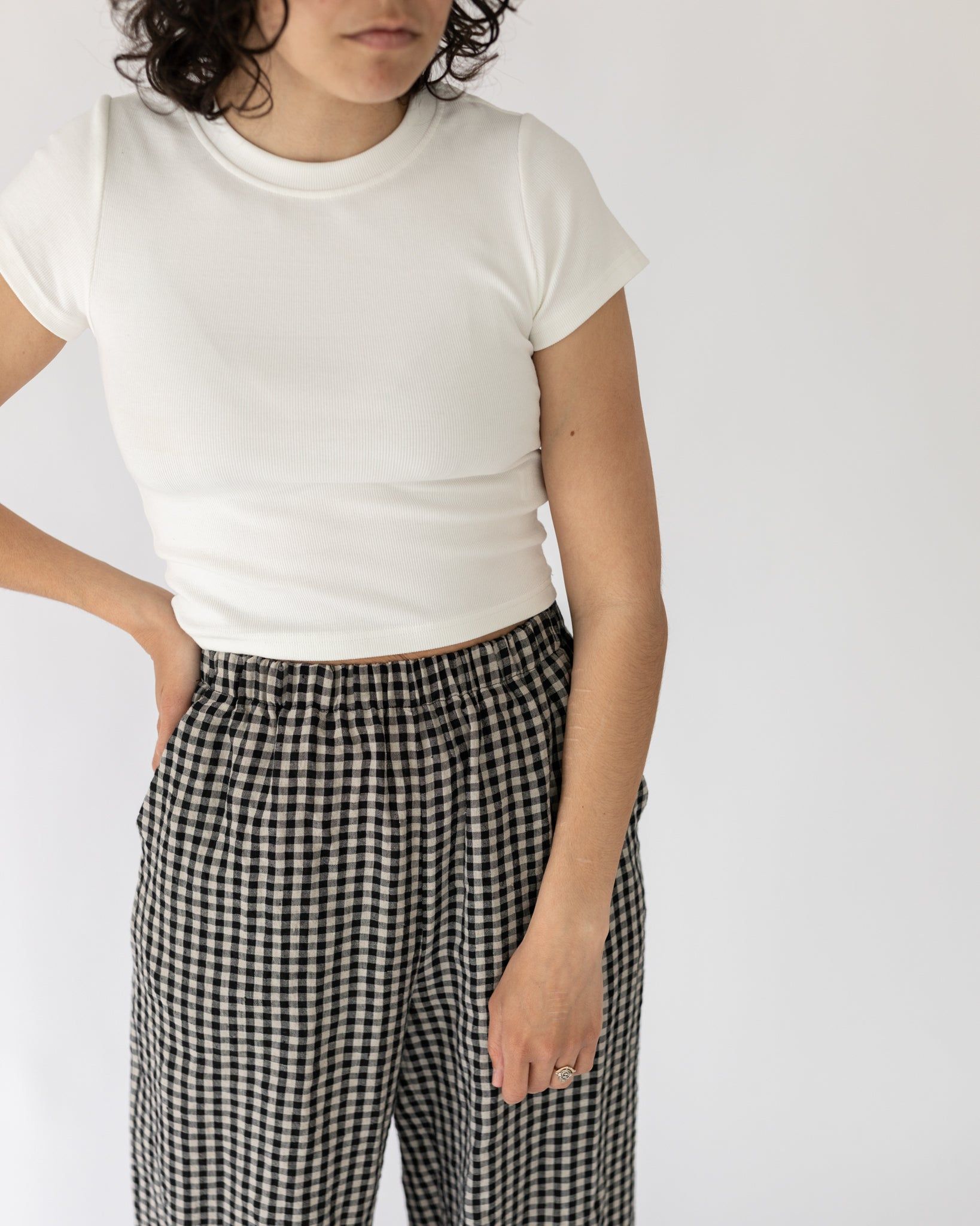 cotton rib tee sold by Kindly product image thumbnail 2