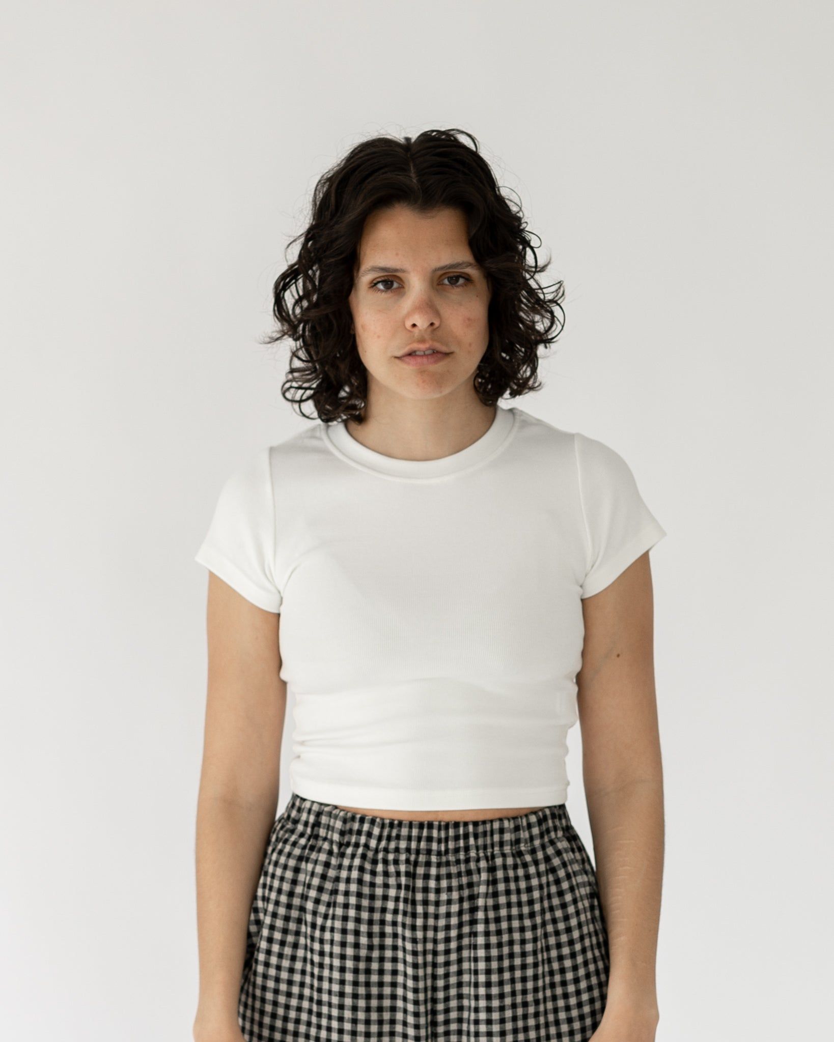 cotton rib tee sold by Kindly