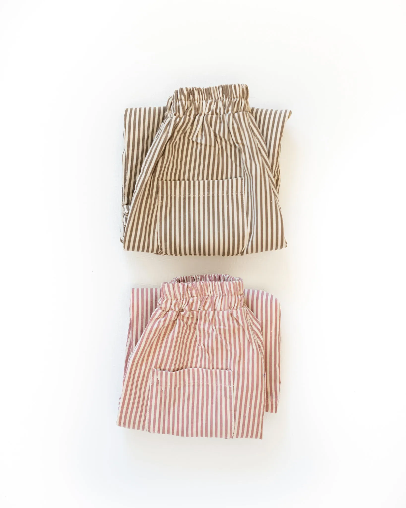 candy stripe pants sold by Kindly