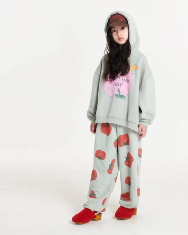 tomato joggers sold by Kindly