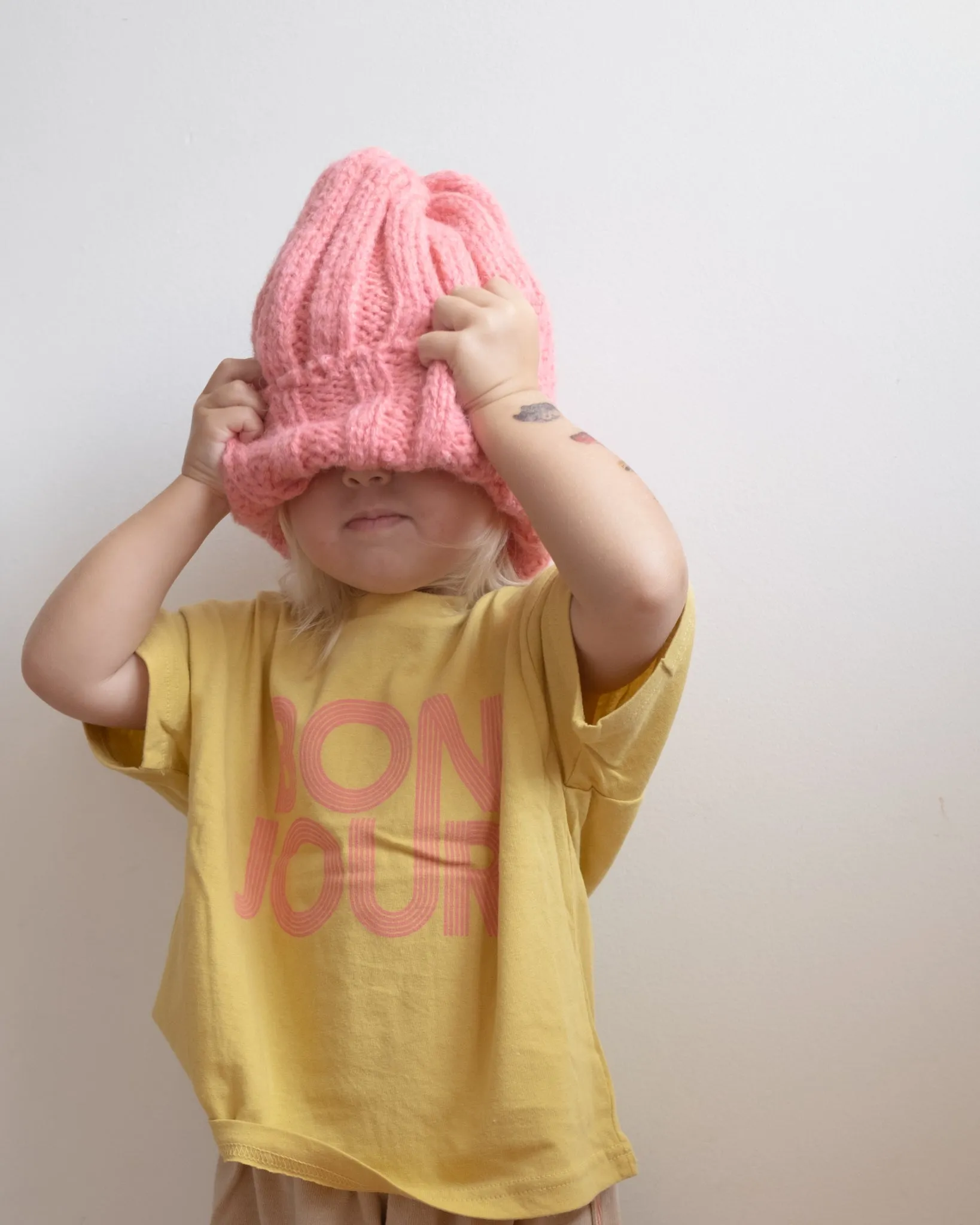 alpaca beanie sold by Kindly