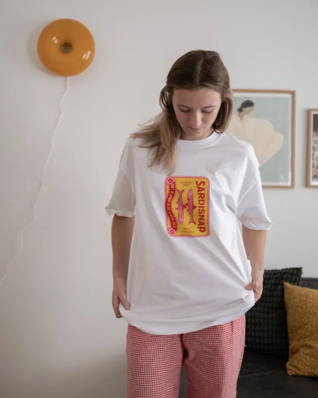 sardines tee sold by Kindly