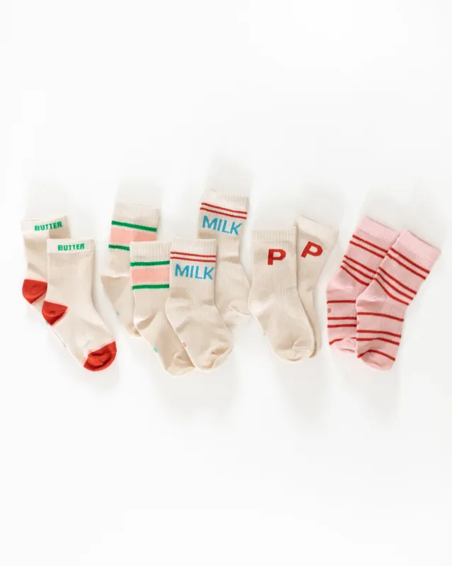 grocery list socks 5 pack sold by Kindly