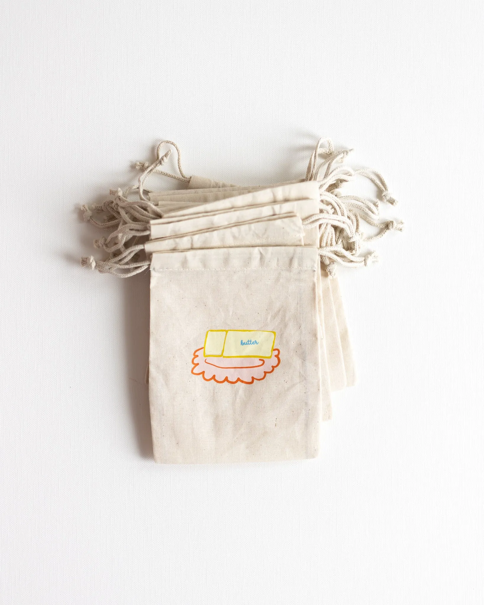 butter drawstring bag sold by Kindly product image thumbnail 2
