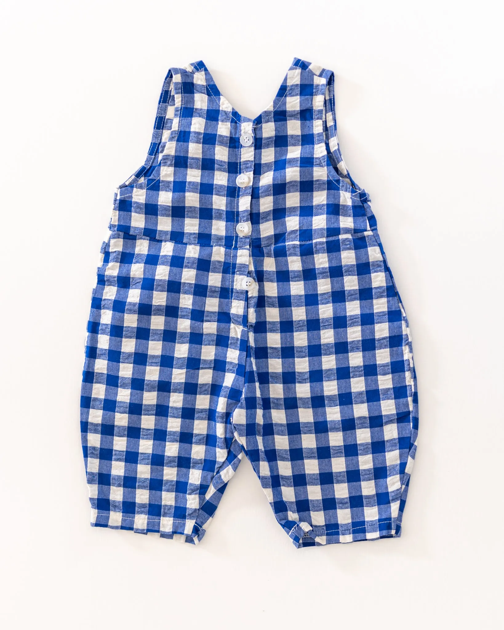 gingham romper sold by Kindly