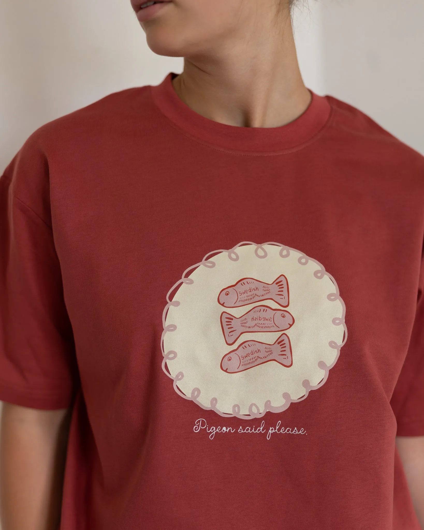 swedish fish tee sold by Kindly