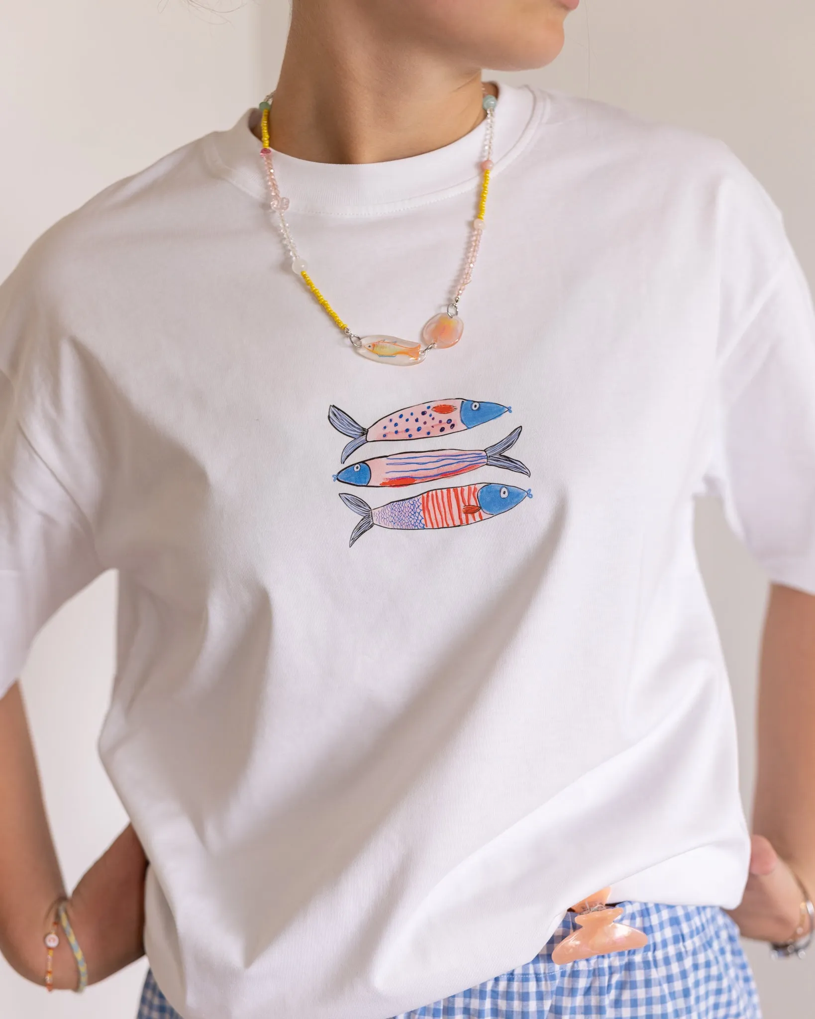 3 fish tee sold by Kindly product image thumbnail 5