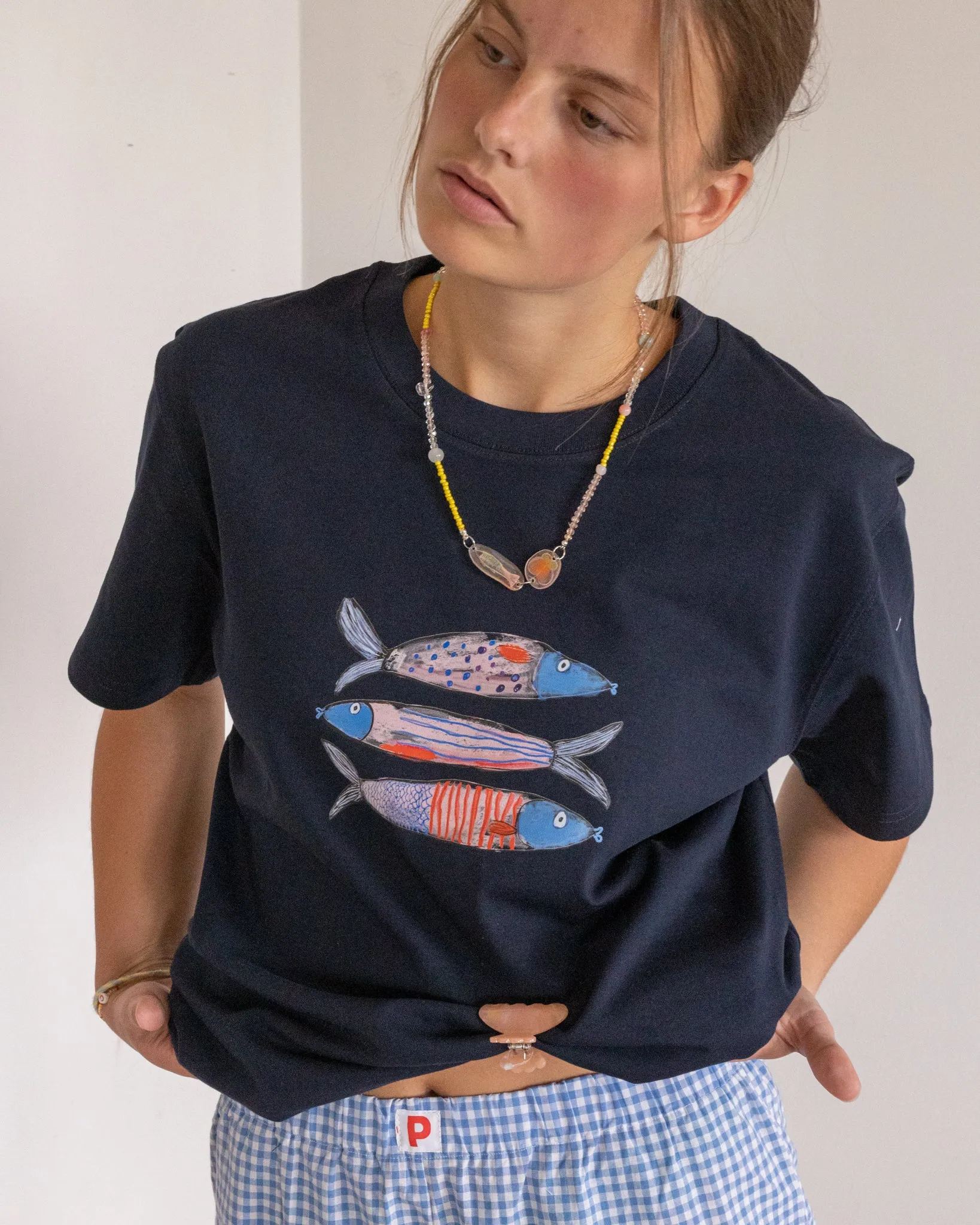 3 fish tee sold by Kindly product image thumbnail 3