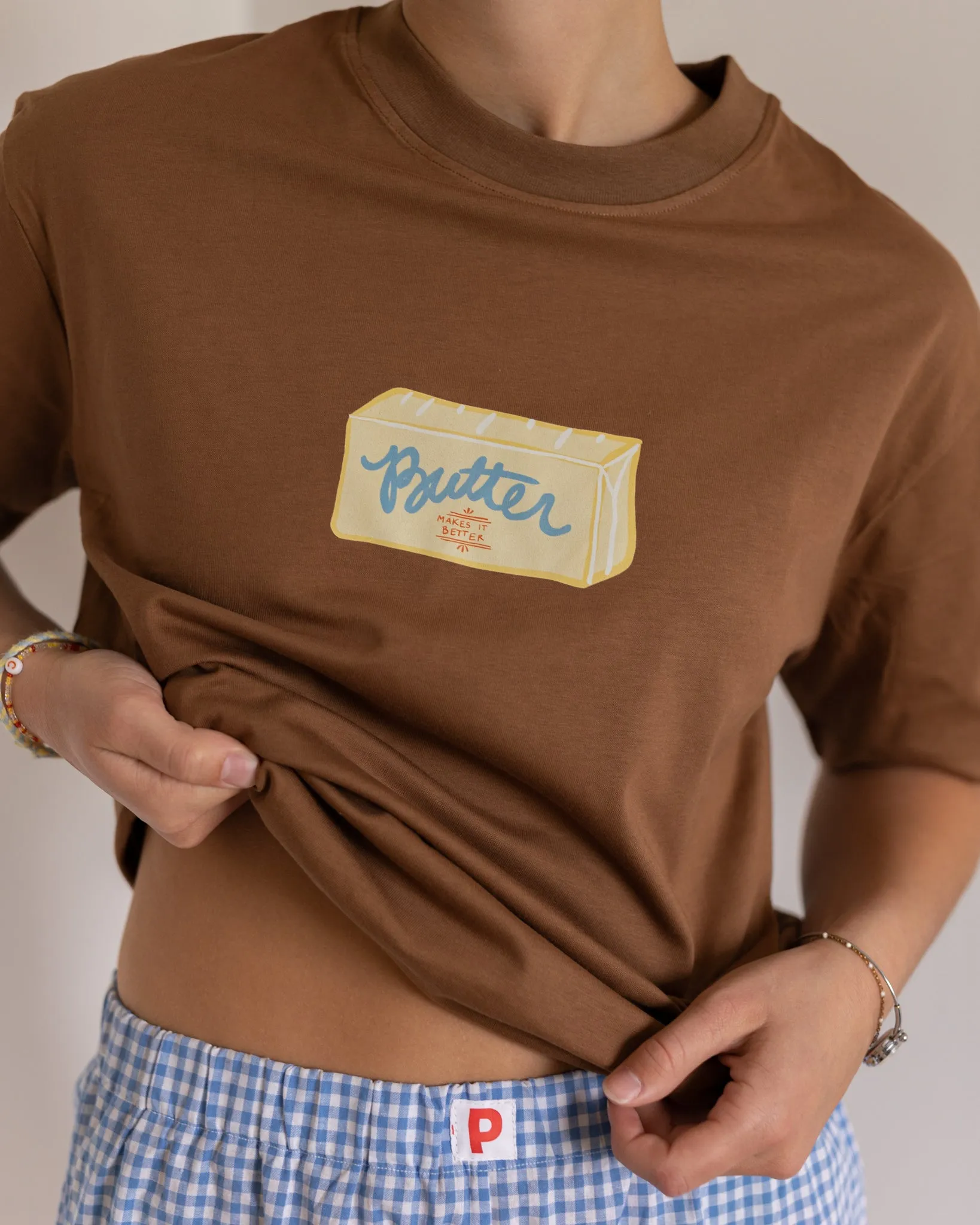womans butter stick tee sold by Kindly product image thumbnail 2